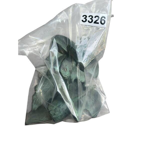 Vintage Wrought Green Iron Oak Leaf Wall Lot of 2 Candle Holder 6"Lx5"W-Creative - Picture 3 of 3